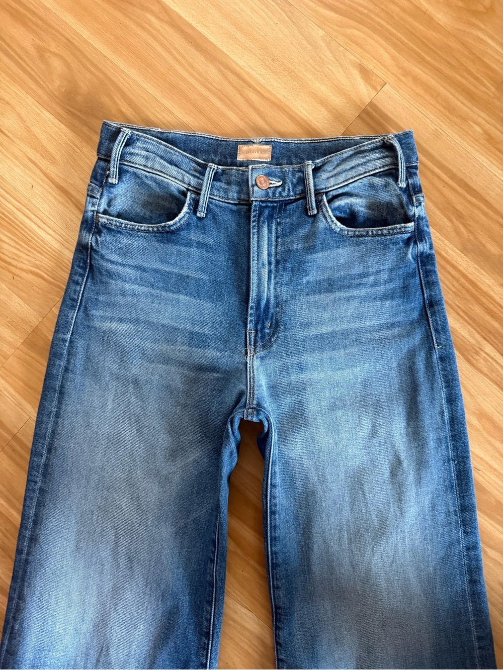 Awesome Mother Denim The Hustler Roller Ankle in High on the Hog - Sz 27 - Picture 2 of 9